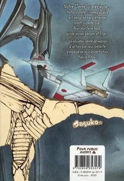 Verso de l'album Bokurano 1