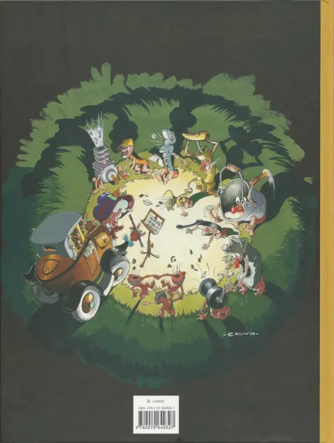 Verso de l'album Les aventures de Rosalie