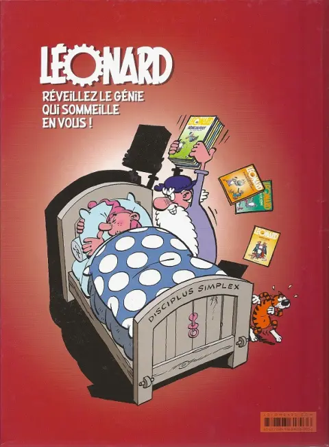 Verso de l'album Léonard Tome 5 Génie à toute heure