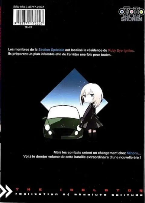 Verso de l'album The Isolator - Realization of absolute solitude 4