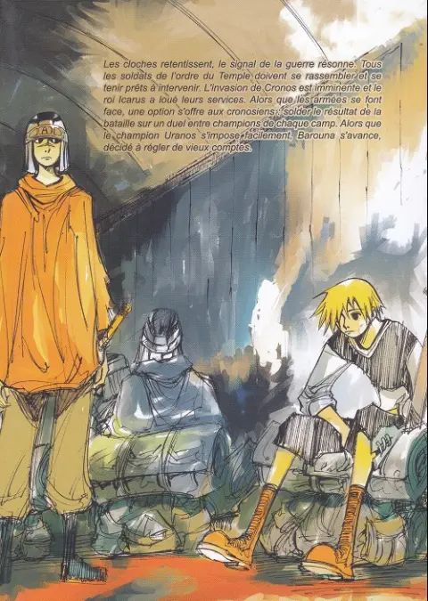 Verso de l'album Ares - The Vagrant Soldier - Le Soldat Errant 10