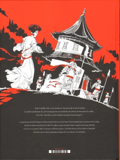 Verso de l'album Pierre rouge plume noire