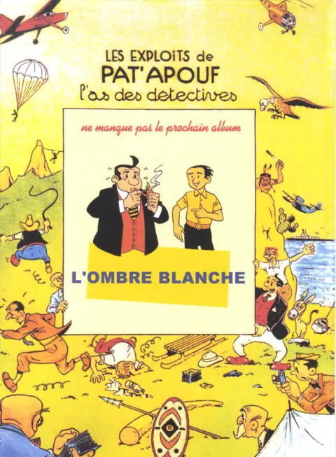 Verso de l'album Pat'Apouf Détective Tome 17 L'héritage