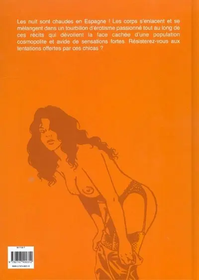 Verso de l'album Chicas Tome 1