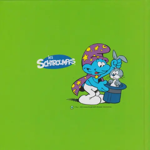 Verso de l'album Les schtroumpfs - À la découverte des métiers ! 40 Le Schtroumpf Magicien