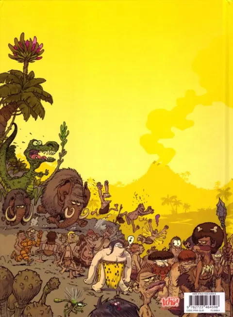 Verso de l'album Les ChronoKids Tome 2