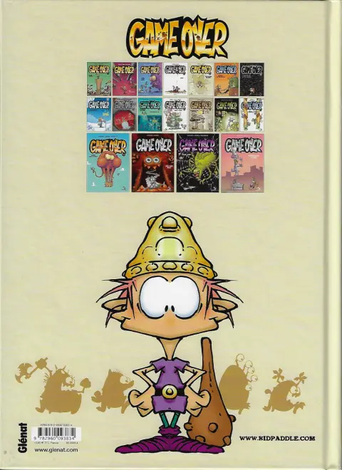 Verso de l'album Game over Tome 5 Walking blork