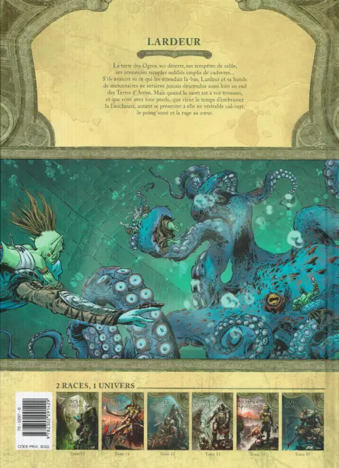 Verso de l'album Orcs & Gobelins Tome 15 Lardeur