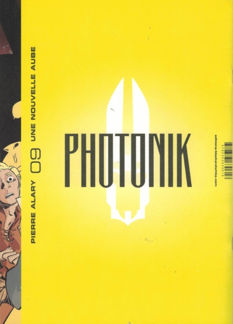 Verso de l'album All Star Photonik Tome 9