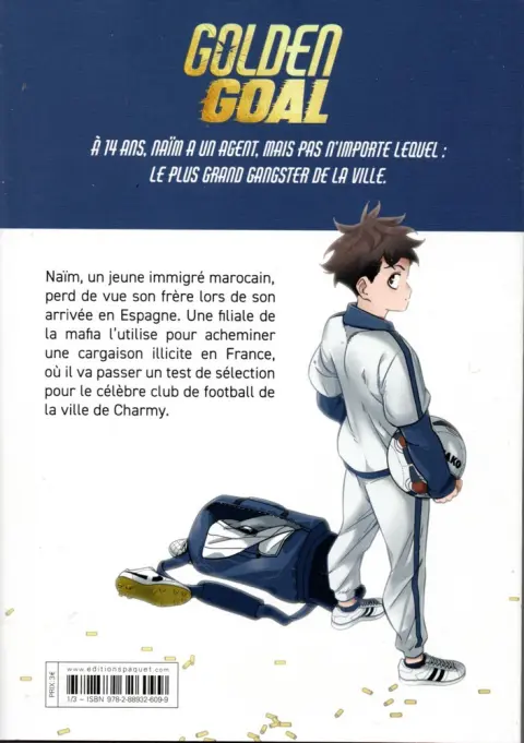 Verso de l'album Golden Goal 1