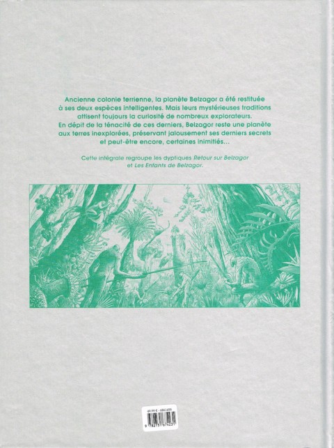 Verso de l'album Retour sur Belzagor Belzagor