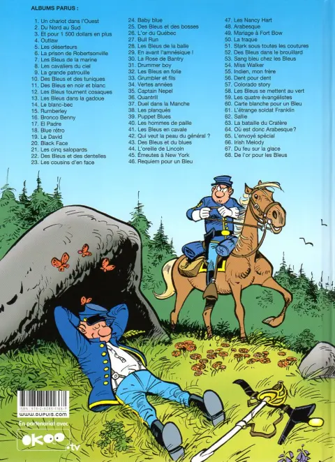 Verso de l'album Les Tuniques Bleues Tome 17 El padre