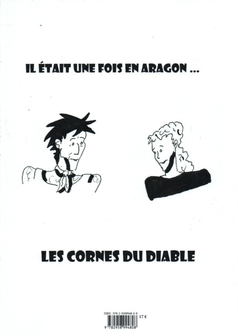 Verso de l'album Les cornes du diable