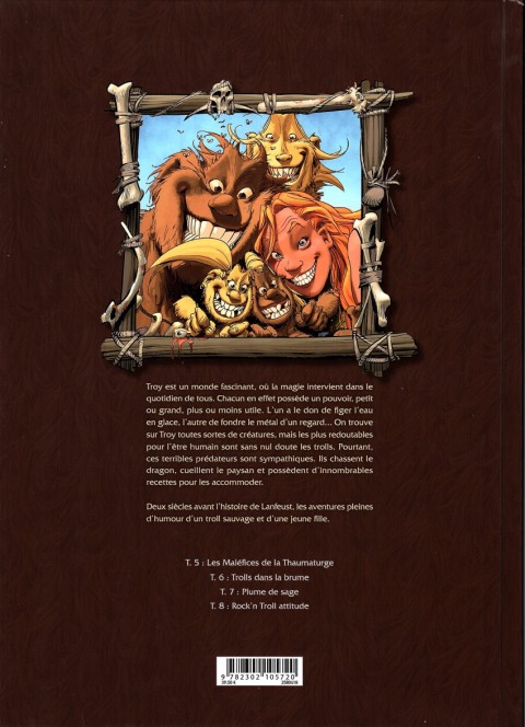 Verso de l'album Trolls de Troy Intégrale T. 5 à 8