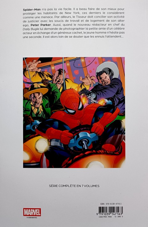 Verso de l'album Spider-Man - Brand New Day Tome 2 Profession Paparazzi