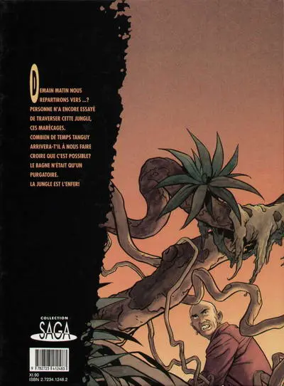 Verso de l'album Dorian Dombre Tome 2 La mort en ce jardin