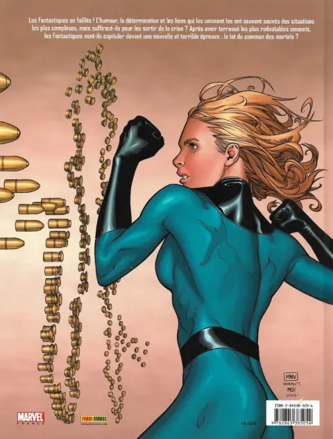 Verso de l'album Fantastic Four 1 Fantastic Four : Quatre