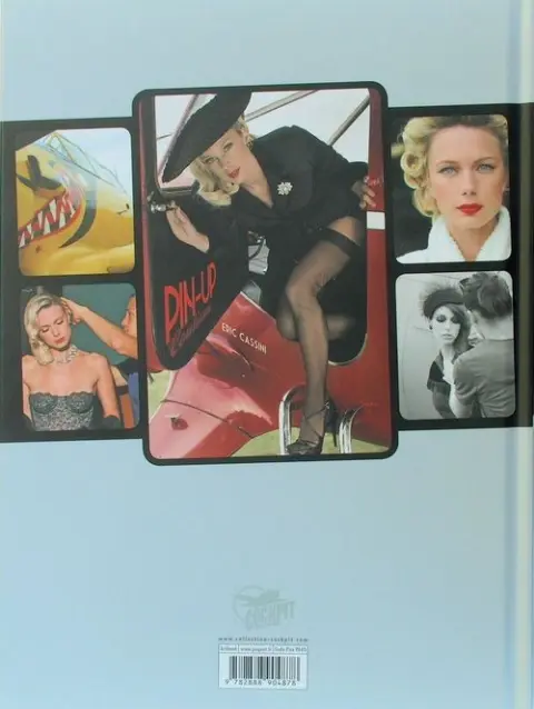Verso de l'album Pin-up Coulisses - Artbook