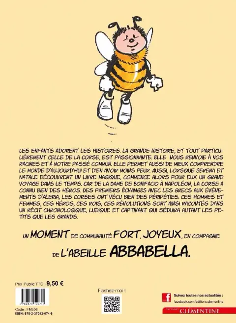 Verso de l'album L'Histoire de la Corse racontée aux enfants Tome 6 La Corse du futur