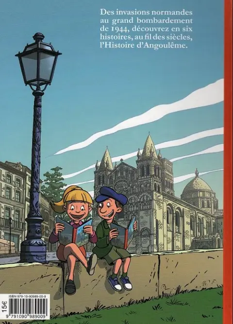 Verso de l'album Histoires de... Tome 1 Histoire(s) d'Angoulême