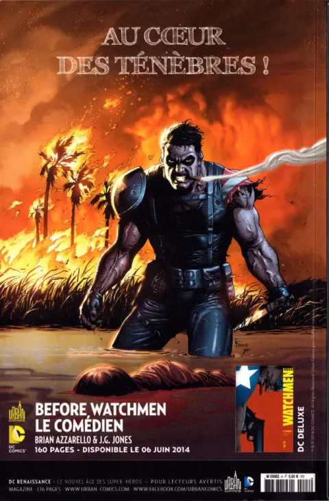 Verso de l'album Justice League Saga #8 Forever evil : le règne du mal est arrivé !