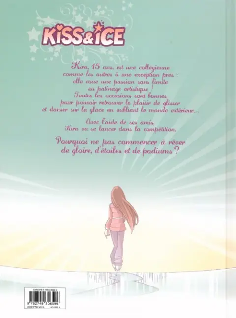 Verso de l'album Kiss & Ice Tome 2 Des fissures dans la glace