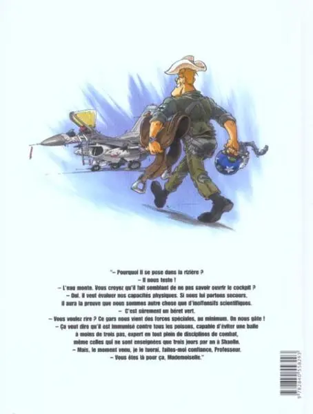 Verso de l'album Lieutenant Mac Fly Tome 3 Le fou mandchou