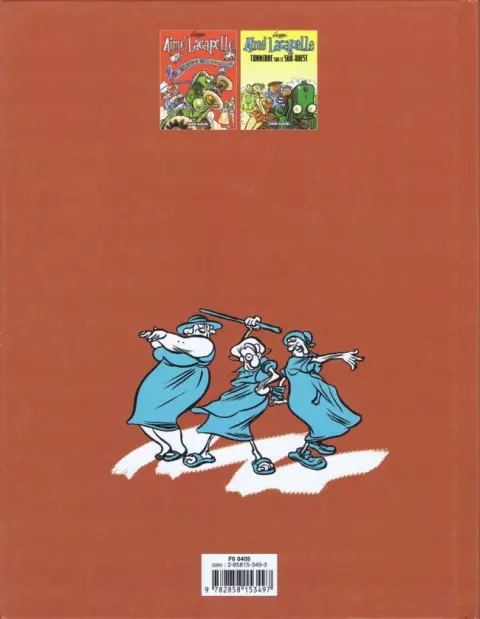 Verso de l'album Aimé Lacapelle Tome 3 Poules rebelles