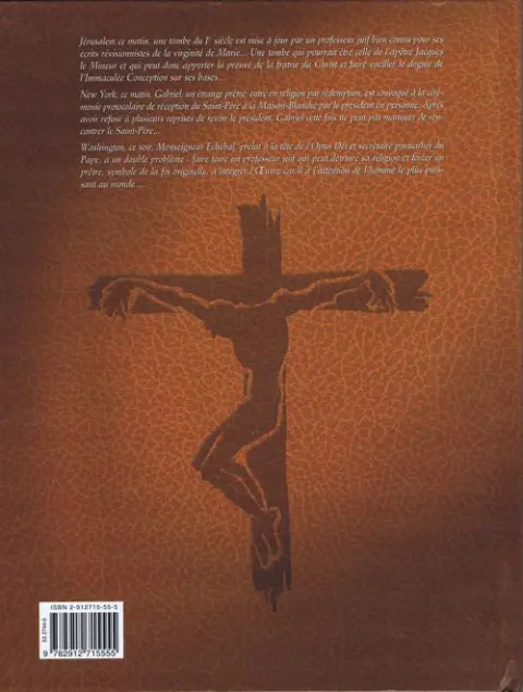 Verso de l'album Le Messager Tome 1 La sainte lance