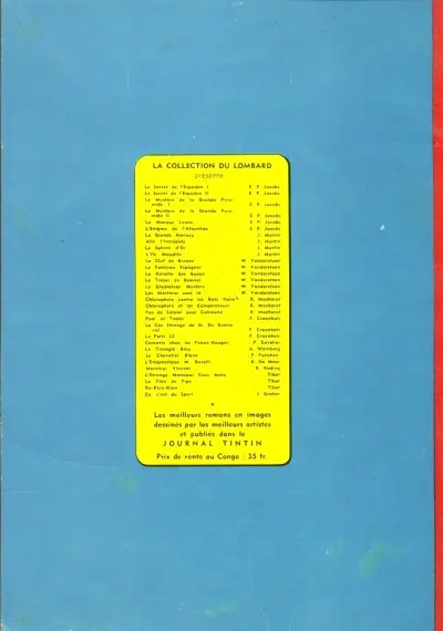 Verso de l'album Michel Vaillant Palmarès inédit Tome 3 Ça, c'est du sport !