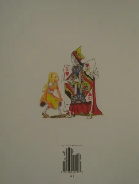 Verso de l'album Alice