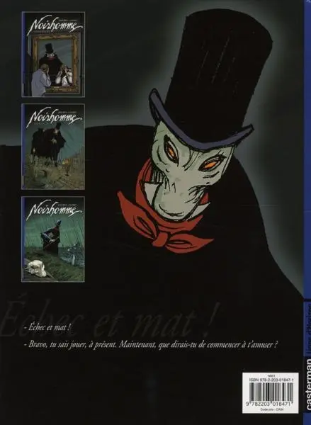 Verso de l'album Noirhomme Tome 3 Échec