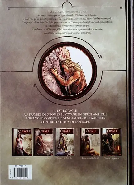 Verso de l'album Oracle Tome 3 Le petit roi