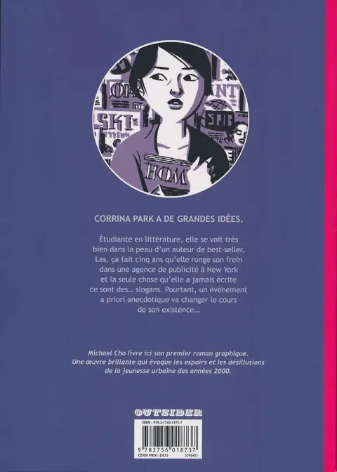 Verso de l'album Petite Voleuse