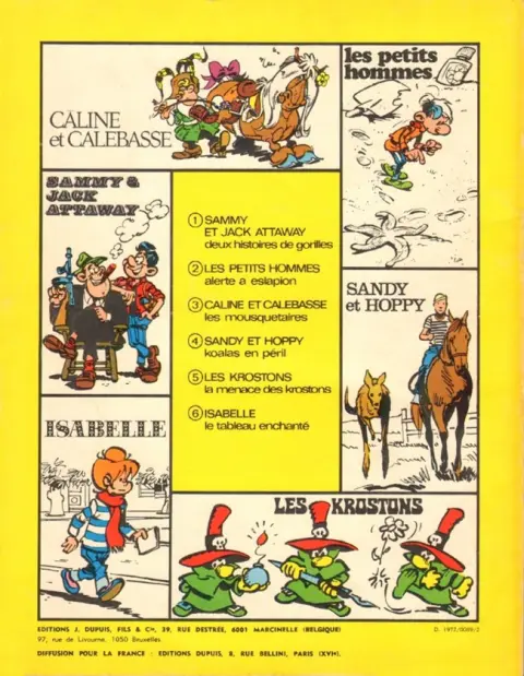 Verso de l'album Les Petits hommes Tome 19 Alerte à Eslapion