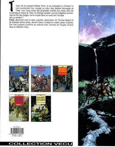 Verso de l'album Poupée d'ivoire Tome 5 Le roi des singes