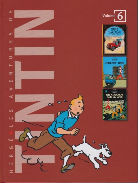 Couverture de l'album Tintin, coffret mini-intégrales Volume 6