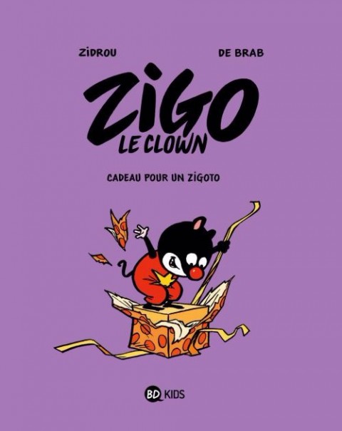 Couverture de l'album Zigo le clown Tome 2 Cadeau pour un zigoto