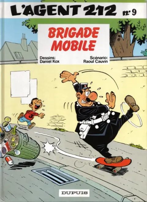 Couverture de l'album L'Agent 212 Tome 9 Brigade mobile