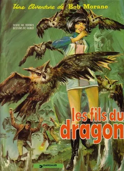 Couverture de l'album Bob Morane Tome 12 Les fils du dragon
