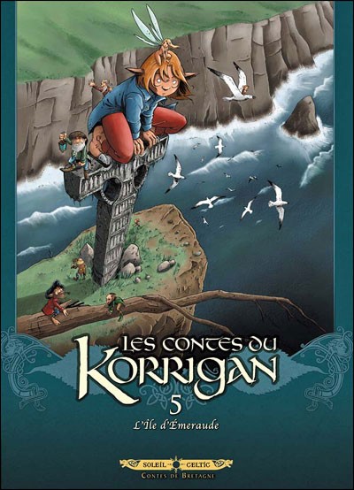 Couverture de l'album Les contes du Korrigan Livre cinquième L'île d'Émeraude