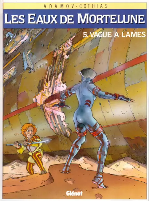 Couverture de l'album Les eaux de Mortelune Tome 5 Vague à lames
