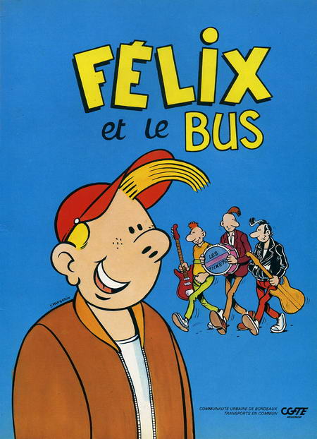 Couverture de l'album Félix et le bus CGFTE
