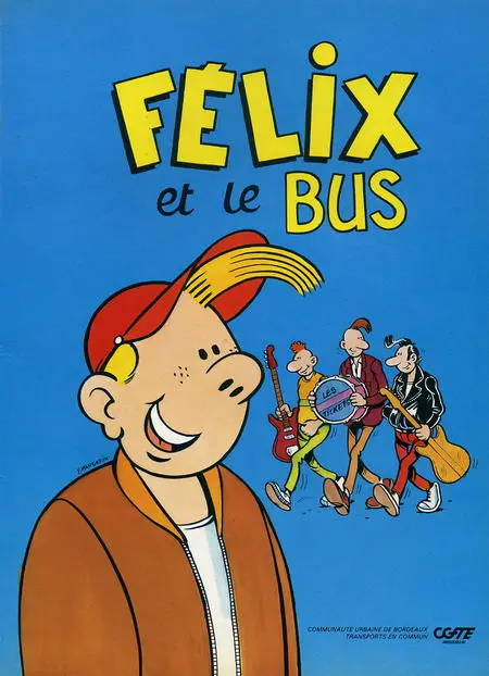 Couverture de l'album Félix et le bus CGFTE