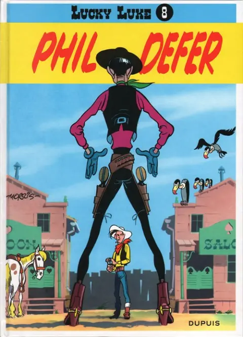 Couverture de l'album Lucky Luke Tome 8 Phil Defer