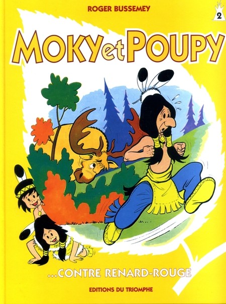 Couverture de l'album Moky et Poupy Tome 2 Moky et Poupy ... contre Renard-Rouge
