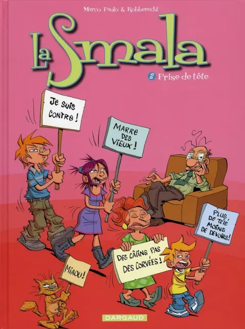 Couverture de l'album La Smala Tome 2 Prise de tête