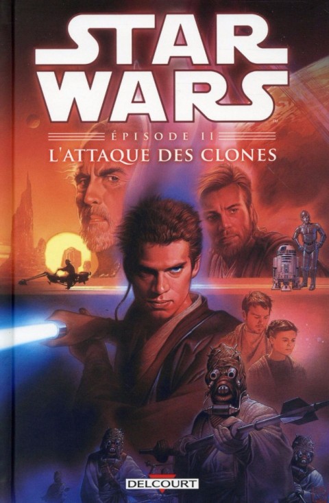 Couverture de l'album Star Wars Épisode II L'attaque des clones