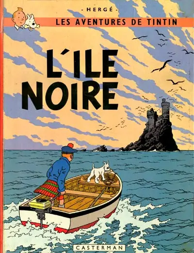 Couverture de l'album Tintin Tome 7 L'île noire