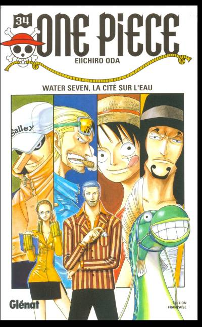 Couverture de l'album One Piece Tome 34 Water Seven, La cité sur l'eau